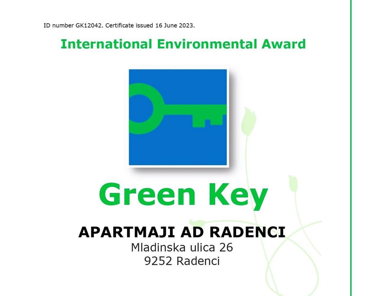 Apartments Ad Radenci Exterior foto